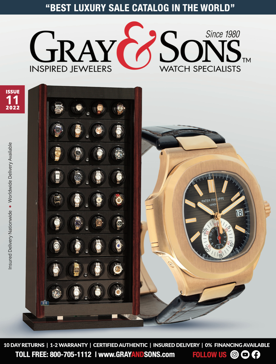 Orbita Watch Winders and  Gray and Sons Jewelers work hand in hand to provide the best customer experience to fine watch collectors